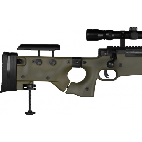 WellFire G96 Bolt Action AWP Airsoft Sniper Rifle w/ 3-9x40 Scope