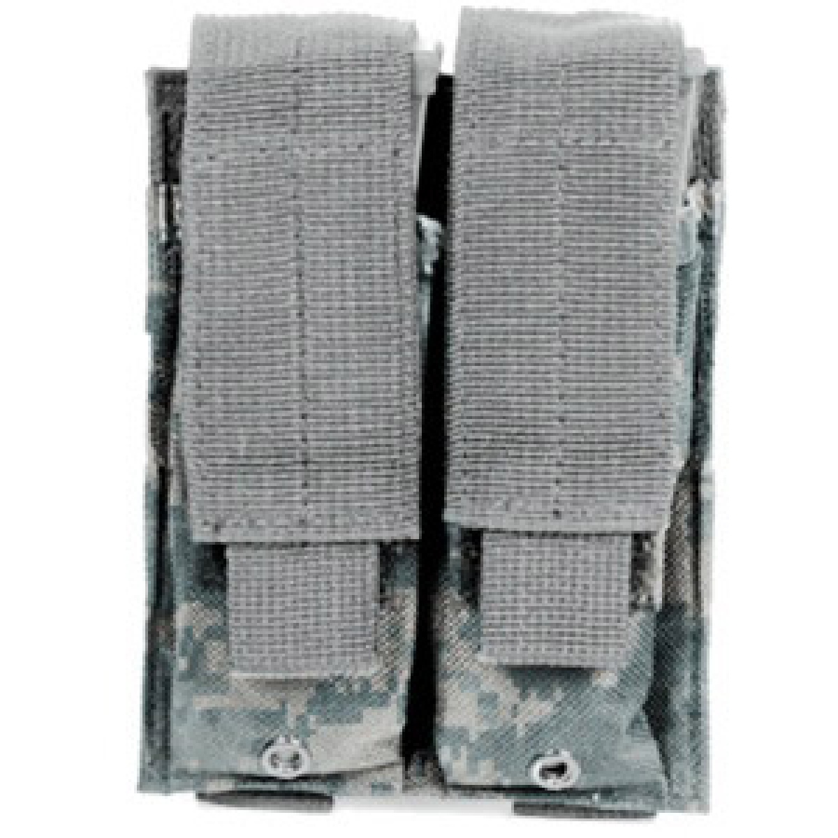 VISM Double Pistol Magazine MOLLE Pouch Tactical Duty Gear Hunting BLACK~ 