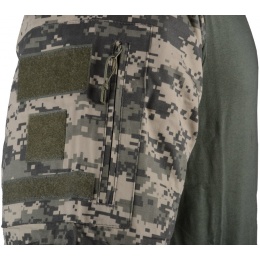 Rothco ACU Digital Camouflage Combat Shirt w/ Elbow Pads