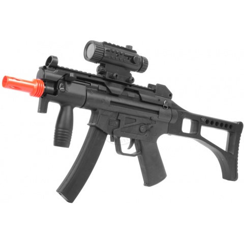 WellFire Airsoft Mod 5 PDW AEG w/ Foregrip and Mock Sight Package