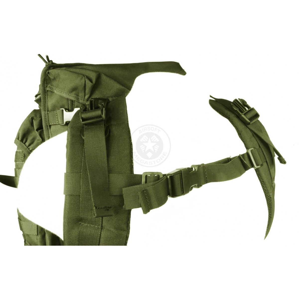 AMA 36Inch 600D Rifle Case Backpack OD GREEN Airsoft Megastore