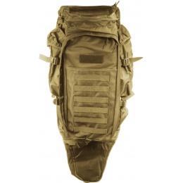 Lancer Tactical 600D 36-Inch Airsoft Rifle Case Backpack - TAN