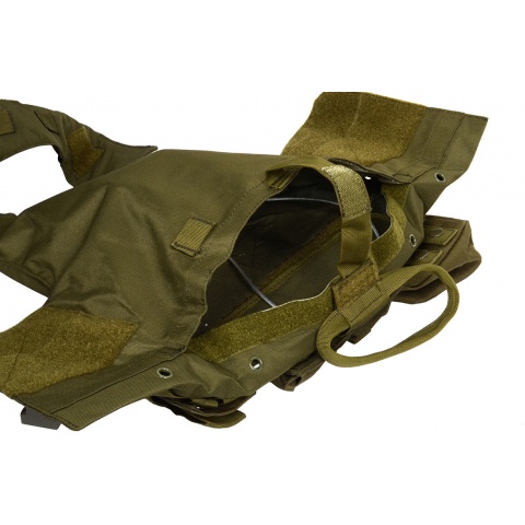 AMA MOLLE StrikeForce 1000D Modular Plate Carrier - OLIVE DRAB