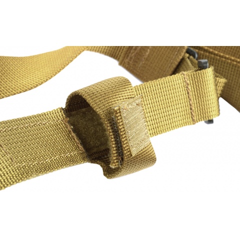 AMA Airsoft Quick Release 3-Point Adjustable Sling - TAN