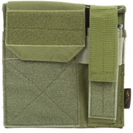 Flyye Industries MOLLE Admin Panel w/ Pistol Mag Pouch - OD