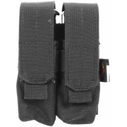 Flyye Industries MOLLE Double 9mm Style Pistol Magazine Pouch - BLACK