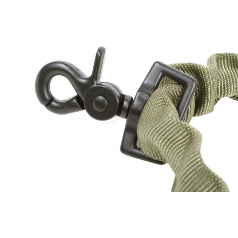 Flyye Industries Tactical Single Point Rifle Sling - Ranger Green