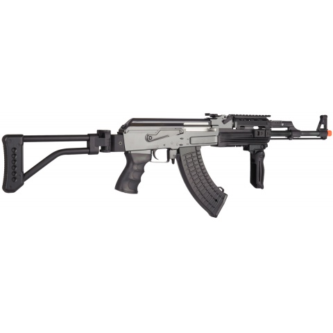 JG AK47 TSF Tactical RIS Metal Gearbox Airsoft AEG w/ Folding Stock