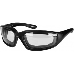 Bobster Foamerz 2 Full Seal Sunglasses ANSI Z87 Rated - CLEAR LENS