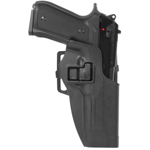 AMA Hard Shell Polymer Fast Draw M9 Airsoft Holster - BLK