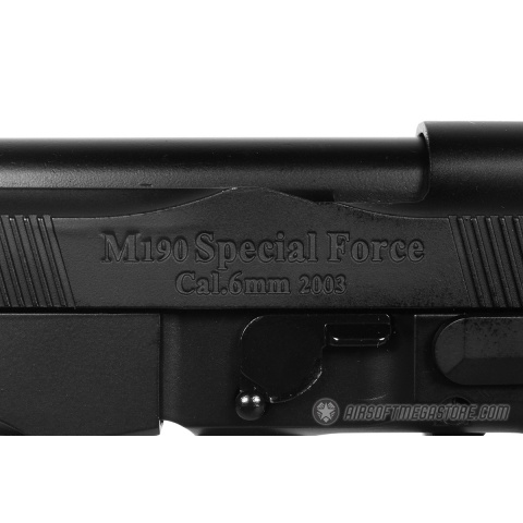 HFC M92F XLFull Metal Airsoft Gas Blowback Extended Length Pistol