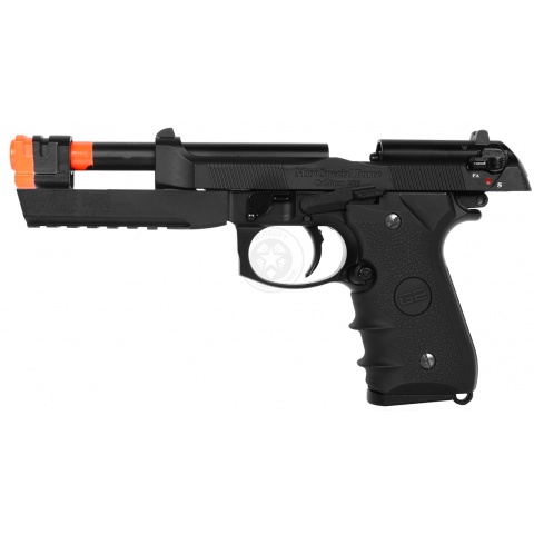 HFC M92F XLFull Metal Airsoft Gas Blowback Extended Length Pistol