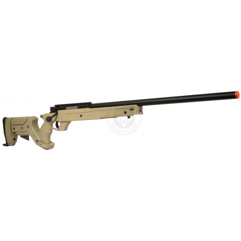 WellFire SR22 Full Metal Bolt Action Type 22 Sniper Rifle - DARK EARTH