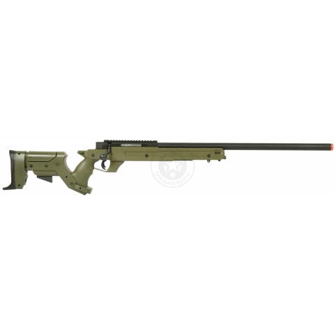 WellFire SR22 Full Metal Bolt Action Type 22 Sniper Rifle - OD GREEN