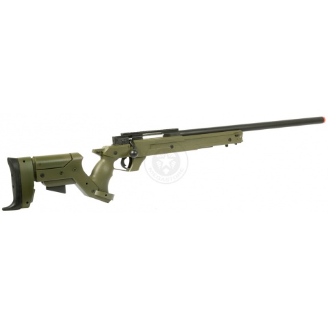 WellFire SR22 Full Metal Bolt Action Type 22 Sniper Rifle - OD GREEN
