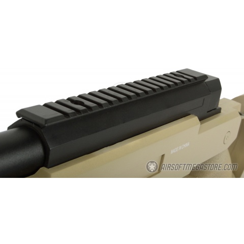 WellFire SR22 Full Metal Type 22 Bolt Action Sniper Rifle - DARK EARTH