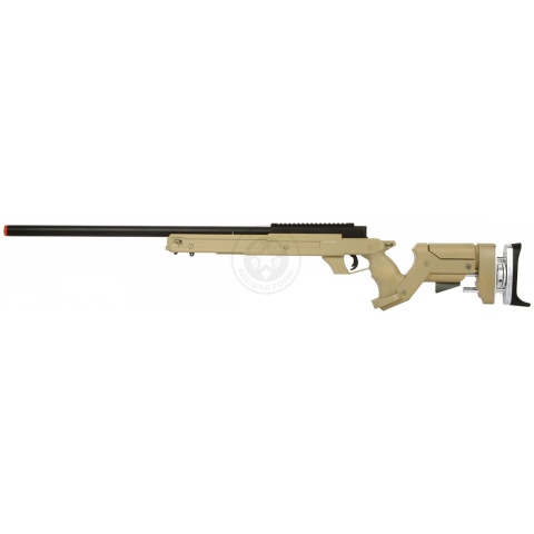 WellFire SR22 Full Metal Type 22 Bolt Action Sniper Rifle - DARK EARTH