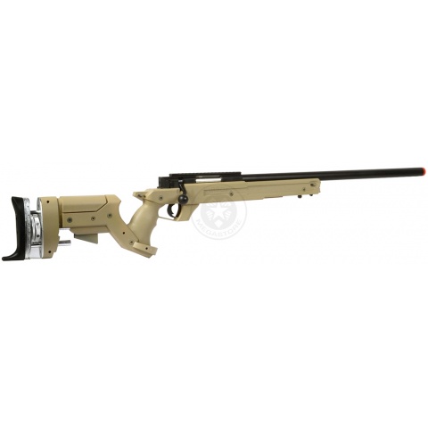 WellFire SR22 Full Metal Type 22 Bolt Action Sniper Rifle - DARK EARTH