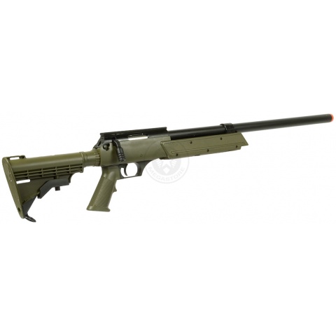WellFire APS SR-2 Modular Bolt Action Sniper Rifle MB06A - OD GREEN