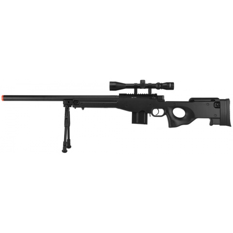 WellFire MK96 AWP Bolt Action Airsoft Sniper Rifle w/ Scope & Bipod