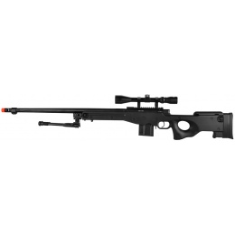 WellFire ShadowOps MK96 AWP Bolt Action Airsoft Sniper Rifle - BLACK