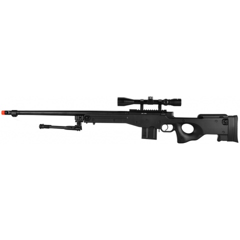 WellFire ShadowOps MK96 AWP Bolt Action Airsoft Sniper Rifle - BLACK