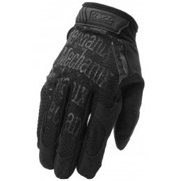Mechanix Airsoft Large Original Gloves w/ Mesh Top Layer - BLACK