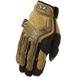 Mechanix Airsoft Medium M-Pact Gloves w/ Knuckle Protection - COYOTE