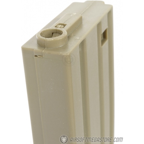 Elite Force Pack of 10 140 Round M4 Mid-Capacity Airsoft AEG Magazines (Color: Tan)
