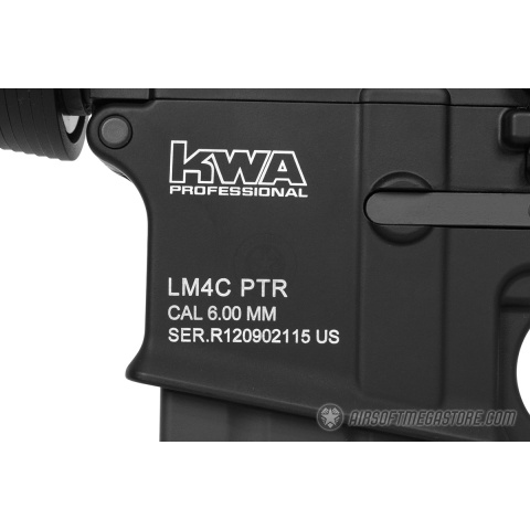 KWA Full Metal LM4C Airsoft M4 CQB Gas Blowback Training Rifle
