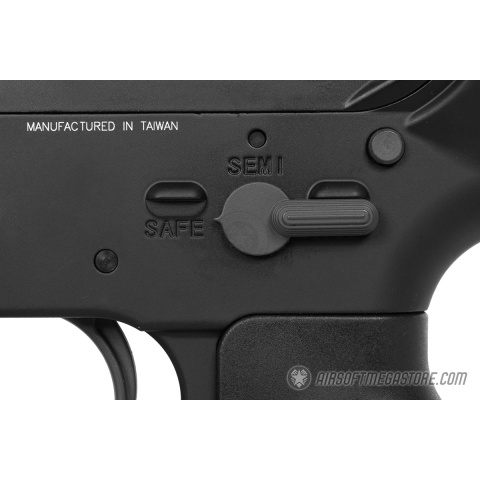 KWA Full Metal LM4C Airsoft M4 CQB Gas Blowback Training Rifle