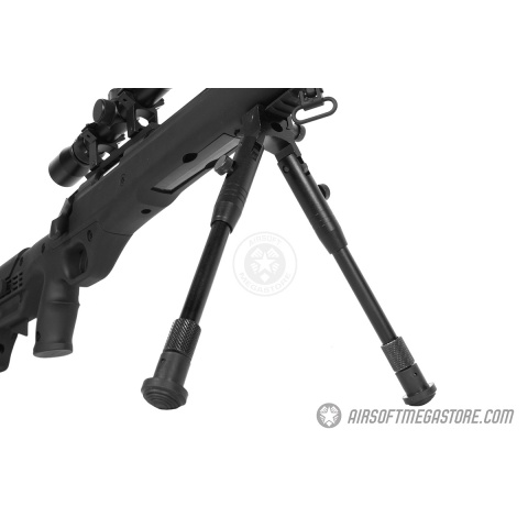 WellFire MB11D Full Metal Bolt Action Sniper Rifle w/  Scope and Bipod