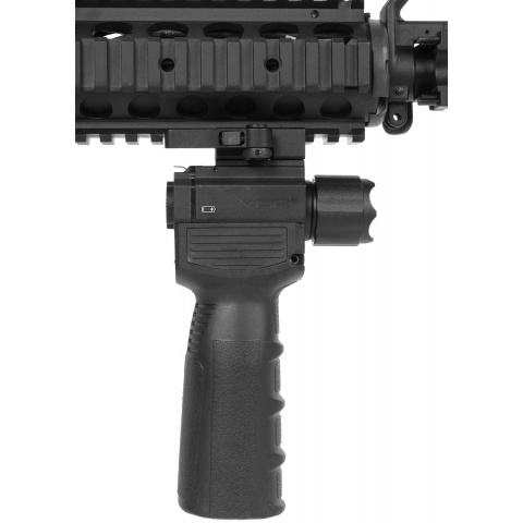 VISM Flashlight and Laser Combo Vertical Grip w/ QD Mount - VAQVGFLR