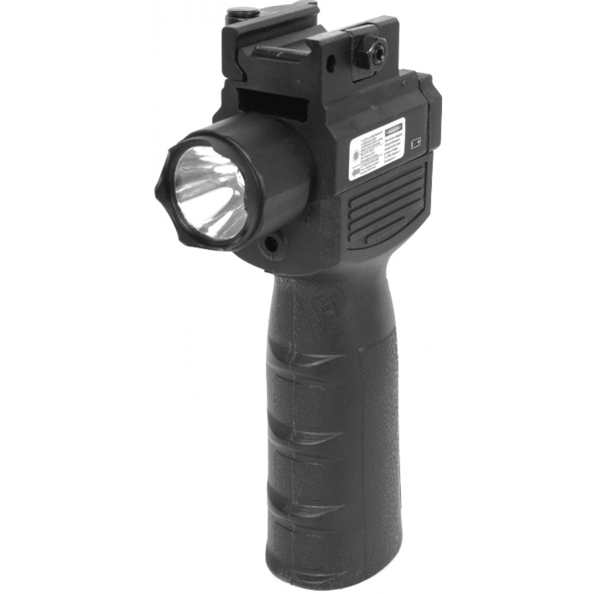 VISM Flashlight and Laser Combo Vertical Grip w/ QD Mount VAQVGFLR
