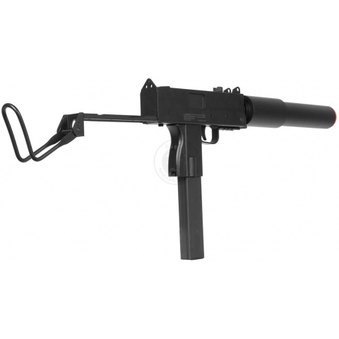 DE M-10 Mac11 Airsoft AEG Submachine Gun w/ Mock Suppressor