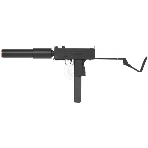 DE M-10 Mac11 Airsoft AEG Submachine Gun w/ Mock Suppressor