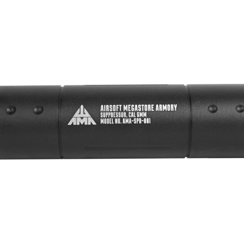 Airsoft Megastore Armory Pistol Aluminum Mock Suppressor - 110 mm