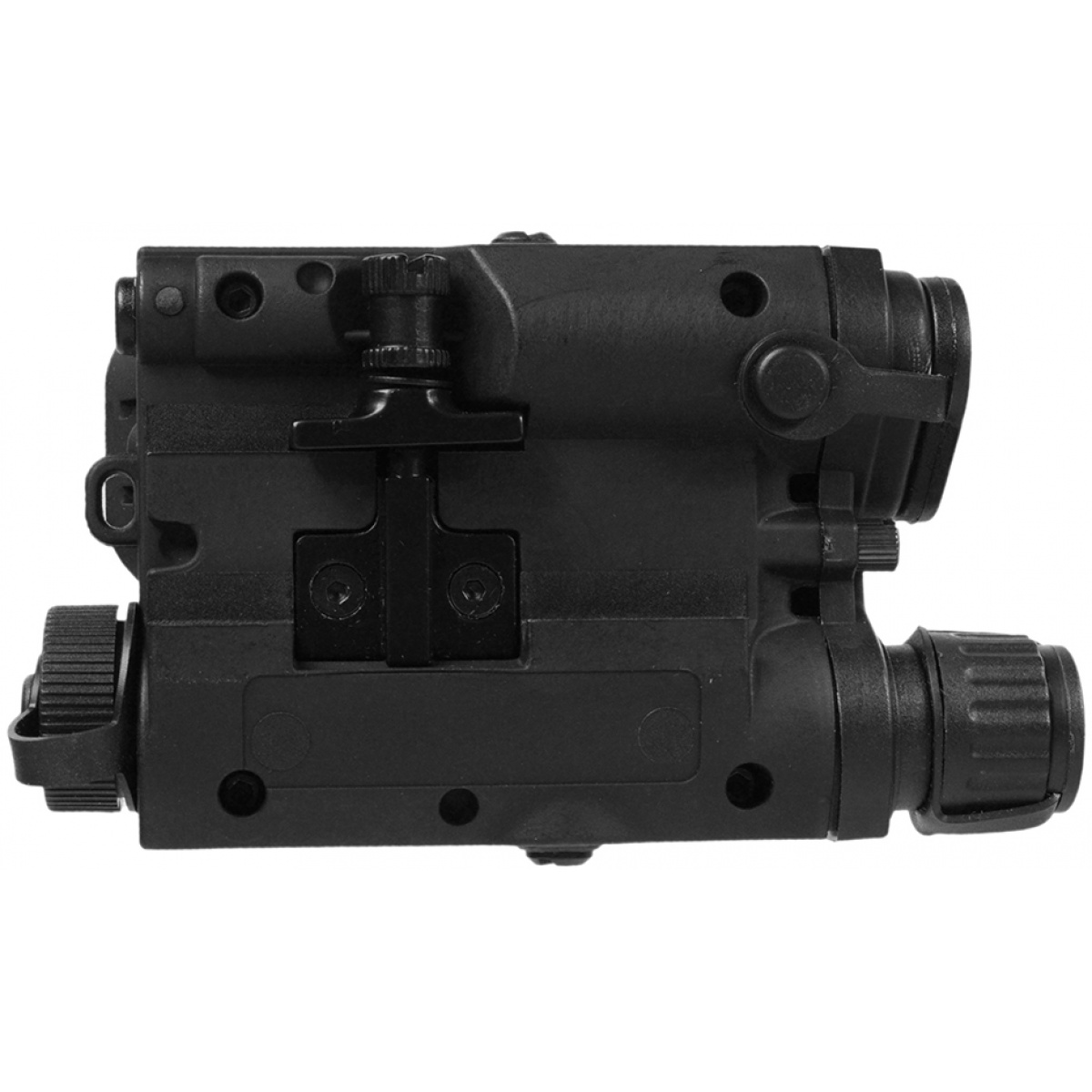 Airsoft Megastore Armory XE15 PEQ Battery Box w/ Weaver Mount BLACK