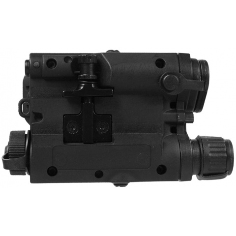 Airsoft Megastore Armory XE-15 PEQ Battery Box w/ Weaver Mount - BLACK