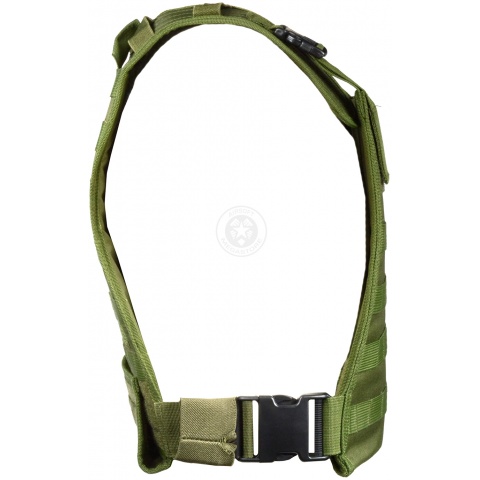 G-Force Outdoor Compact Plate Carrier w/ MOLLE Webbing - OD GREEN