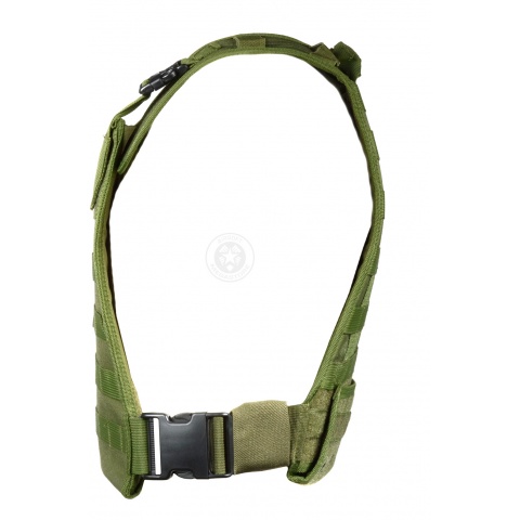 G-Force Outdoor Compact Plate Carrier w/ MOLLE Webbing - OD GREEN