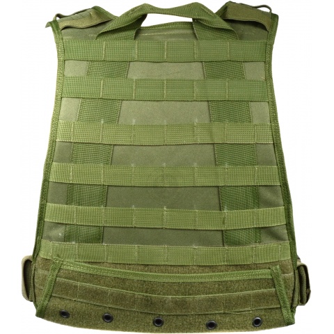 G-Force Outdoor Compact Plate Carrier w/ MOLLE Webbing - OD GREEN