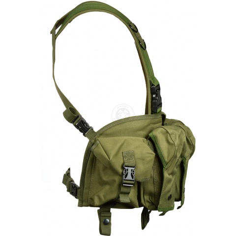 G-Force Urban Assault 6-Pocket Chest Rig for AK-Style Magazines - OD