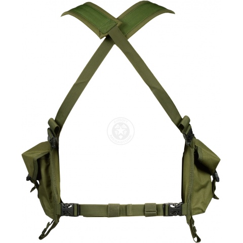 G-Force Urban Assault 6-Pocket Chest Rig for AK-Style Magazines - OD