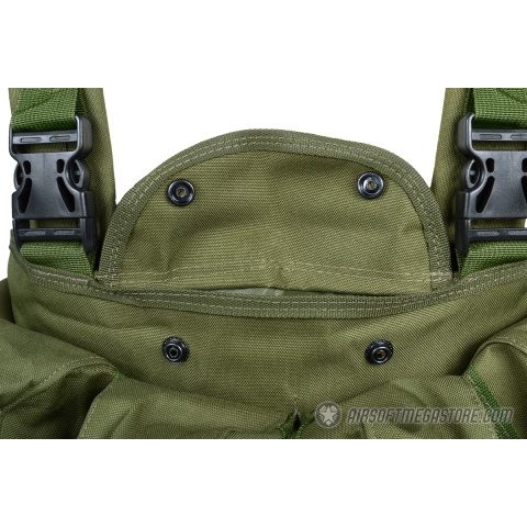 G-Force Urban Assault 6-Pocket Chest Rig for AK-Style Magazines - OD