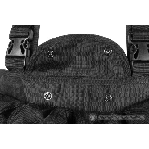 G-Force Urban Assault 6-Pocket Chest Rig for AK Magazines - BLACK