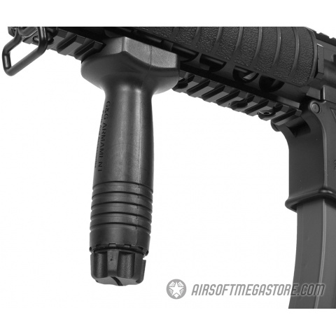 G&G Top Tech Full Metal TR15 CQB Raider EBB Airsoft AEG Rifle - BLACK