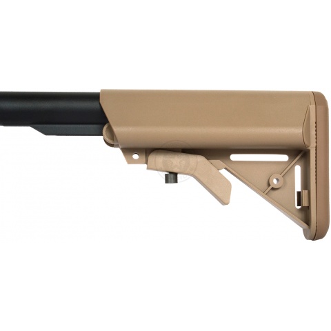 G&G Top Tech TR15 Full Metal CQB Raider GT EBB Airsoft AEG Rifle - TAN