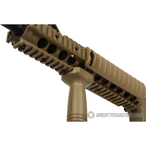 G&G Top Tech Full Metal TR15 Raider XL GT EBB Airsoft AEG Rifle - TAN