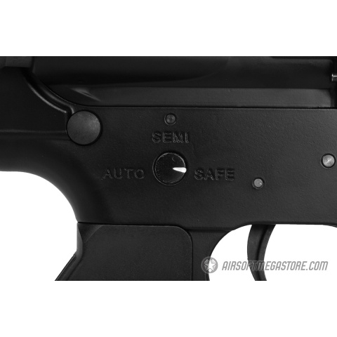 G&G Airsoft Top Tech Full Metal TR16 CQW GT EBB AEG Rifle